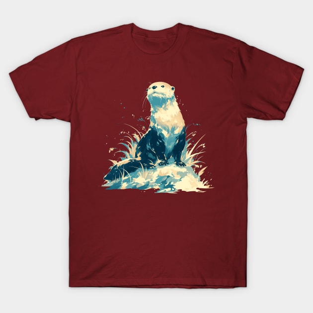 otter T-Shirt by StevenBag